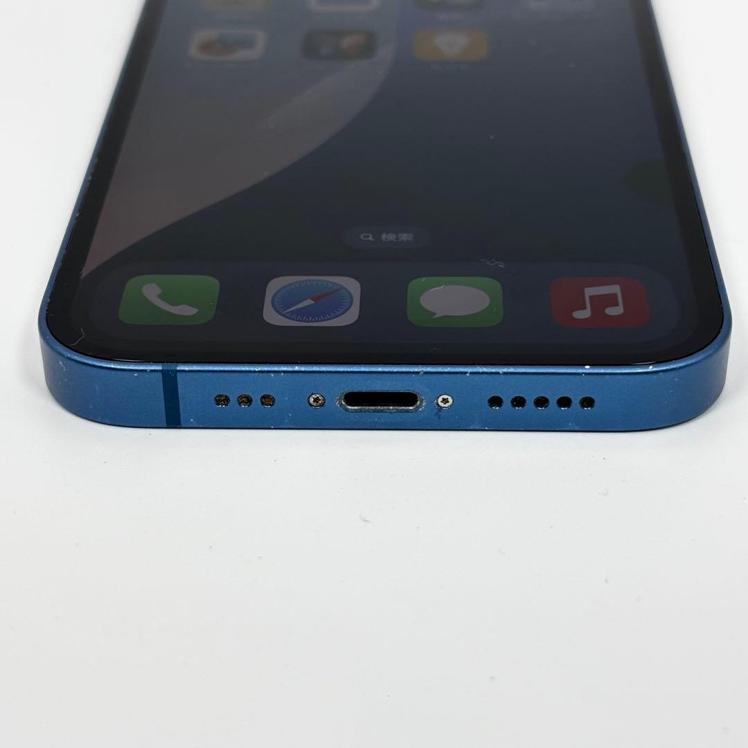 【ジャンク】iPhone 13 256GB ブルー カメラ不良 液晶表示不良