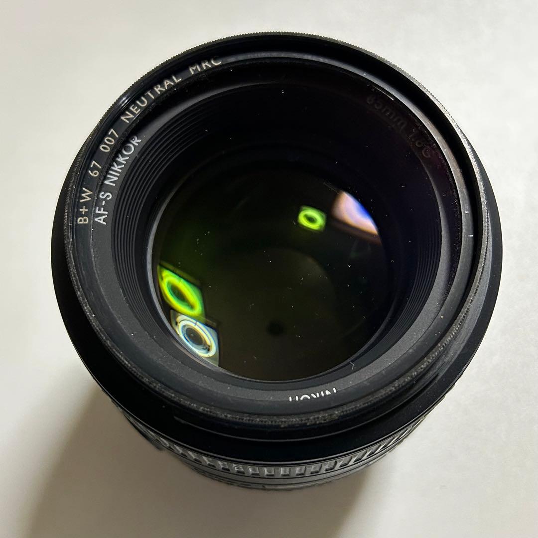 Nikon 85mm F1.8 AF-S NIKKOR レンズ(収納ポーチ付き)