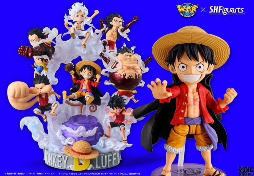 ワーコレ PREMIUM モンキー・D・ルフィ　SPECIAL2種セット