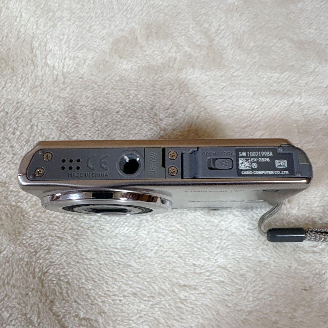 CASIO EXILIM EX-ZS26コンパクトデジタルカメラ