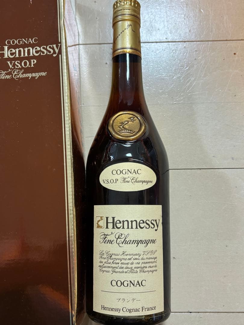 【未開栓・箱付】ブランデー特級 ヘネシー VSOP フィーヌシャンパーニュ 古酒