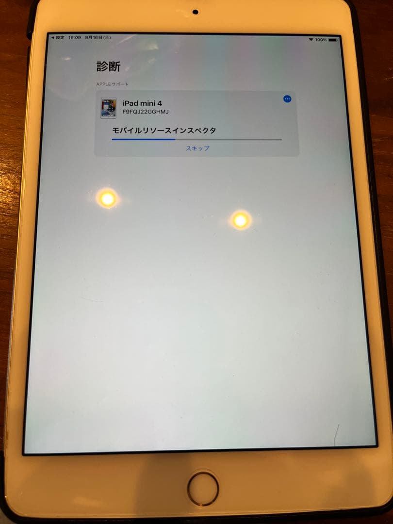 Apple iPad mini 第4世代 16gb ゴールド 本体