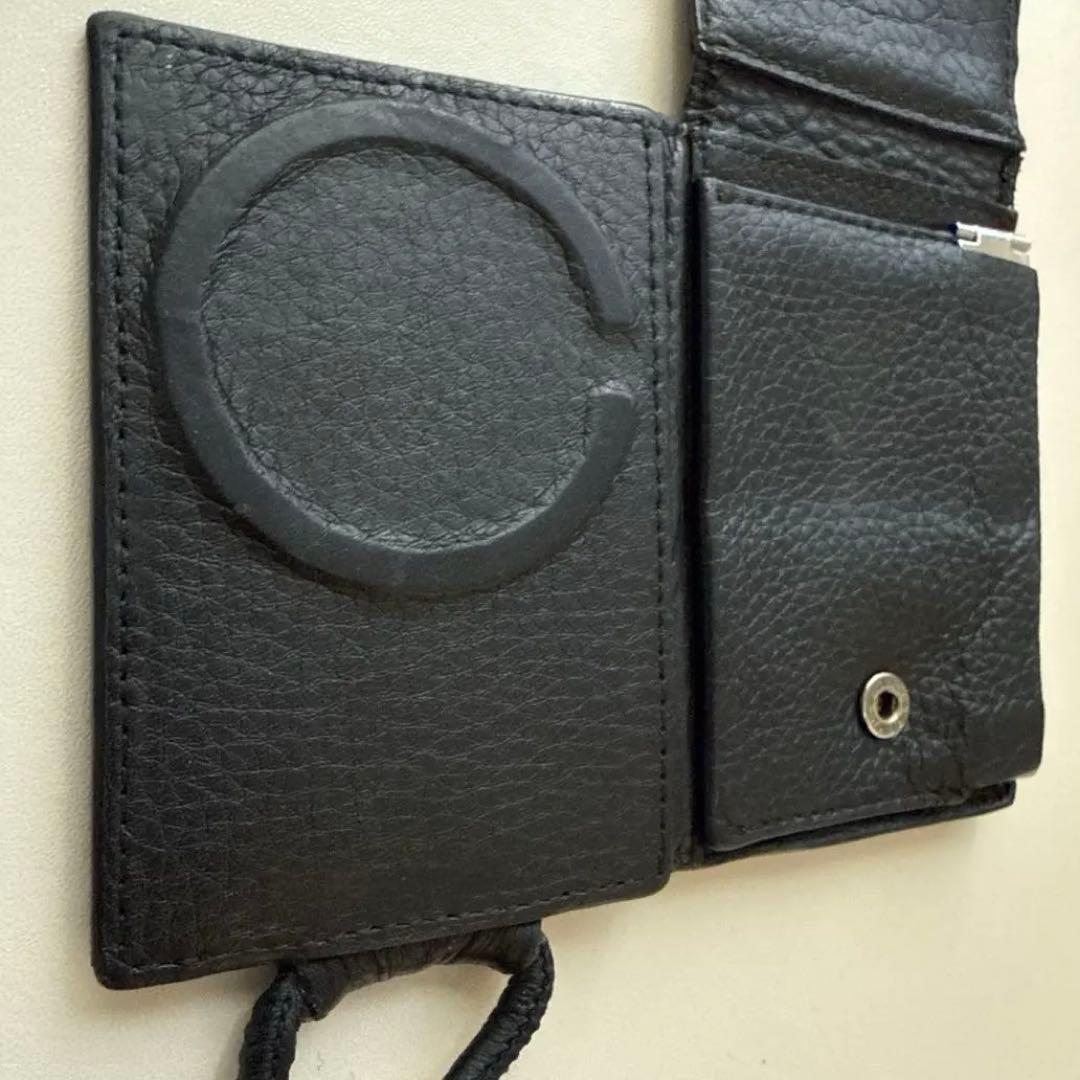 objects.io レザーストラップ一体型 ウォレット MagSafe対応 黒