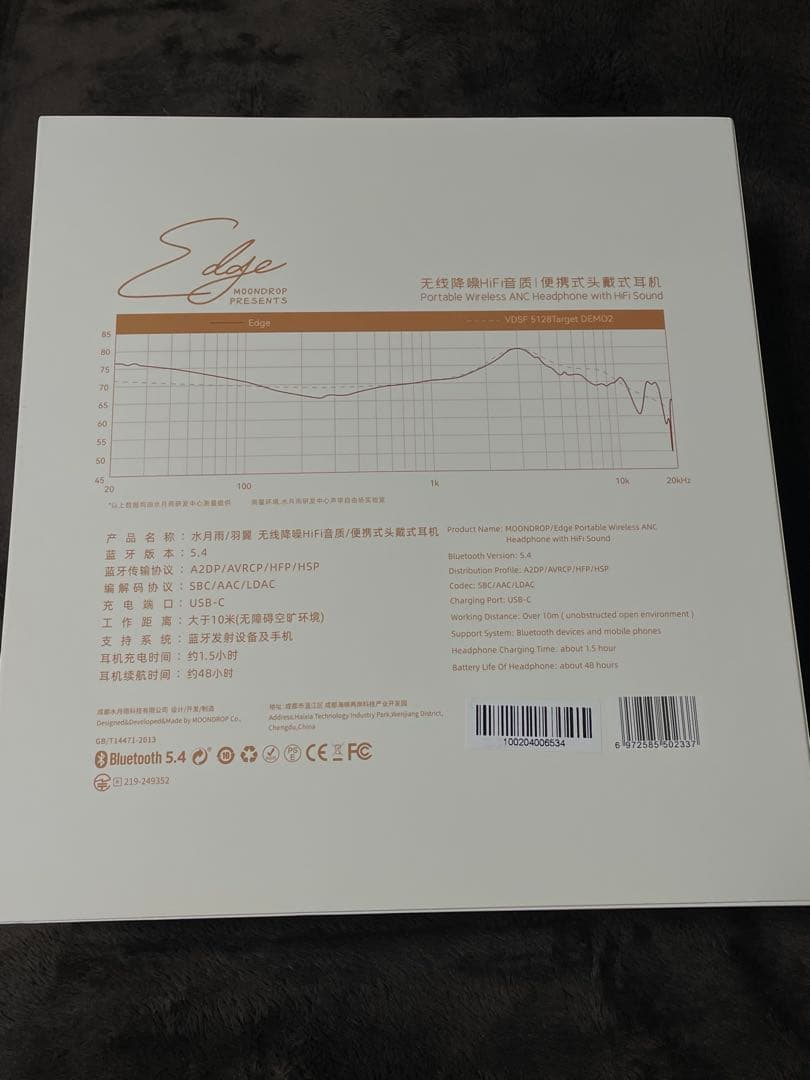 水月雨 Edge ワイヤレス専用ヘッドホン