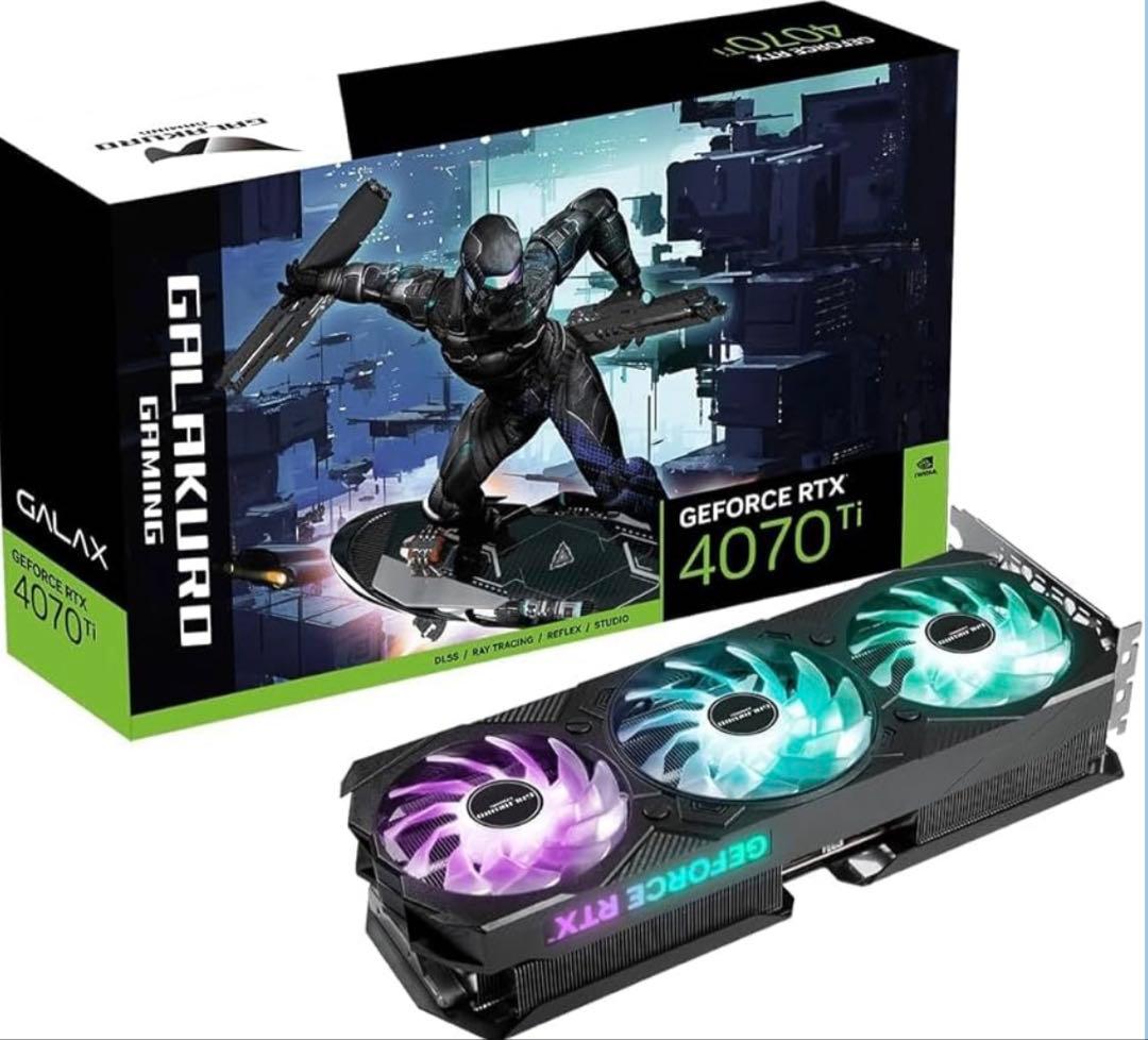 保証残あり　玄人志向　GEFORCE RTX 4070Ti