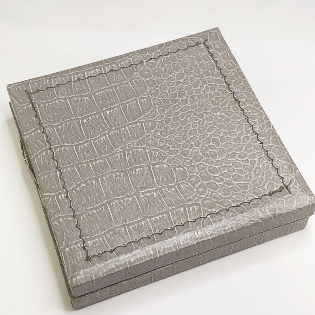 未使用保管品 コンパクト ミラー 貝細工 アンティーク 昭和 レトロ