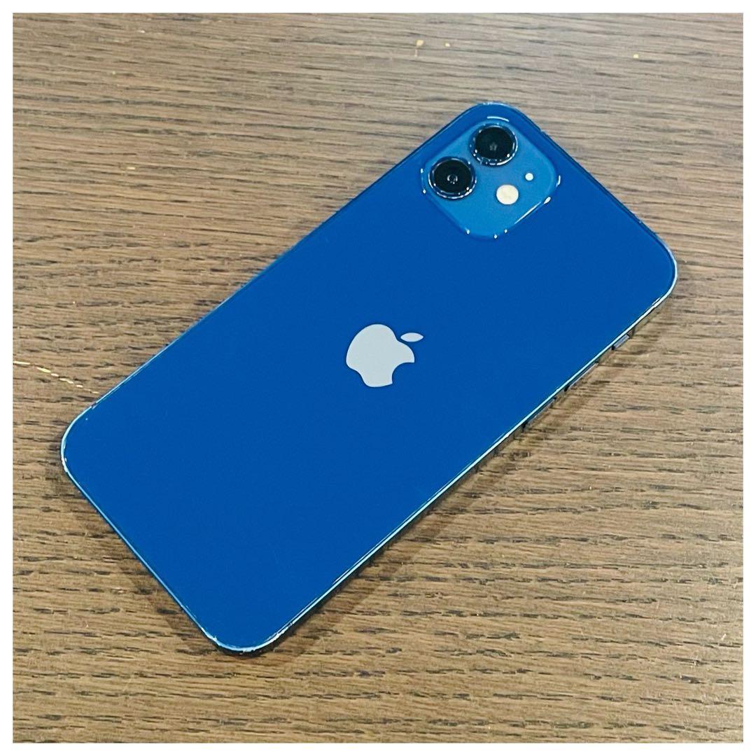 大人気 iPhone12 本体 ブルー 128GB SIMフリー 本体 高品質