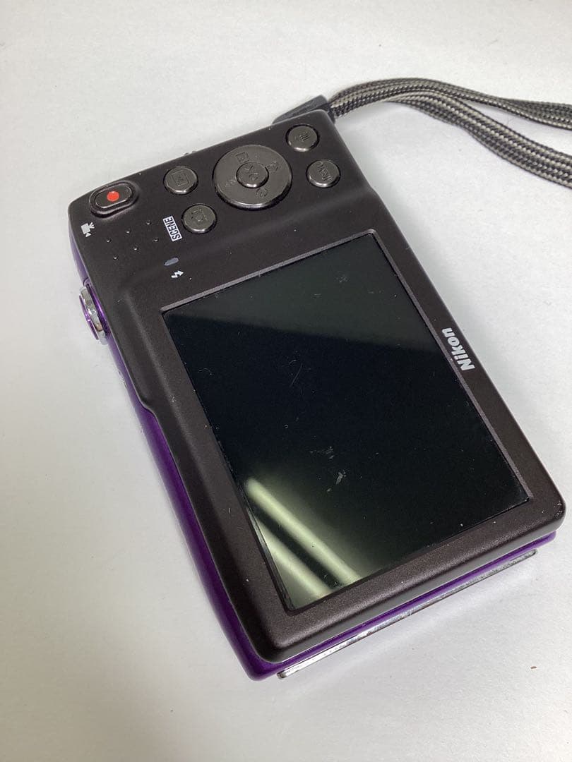 m*b様 ジャンク　Nikon COOLPIX S3300 パープル デジタルカ