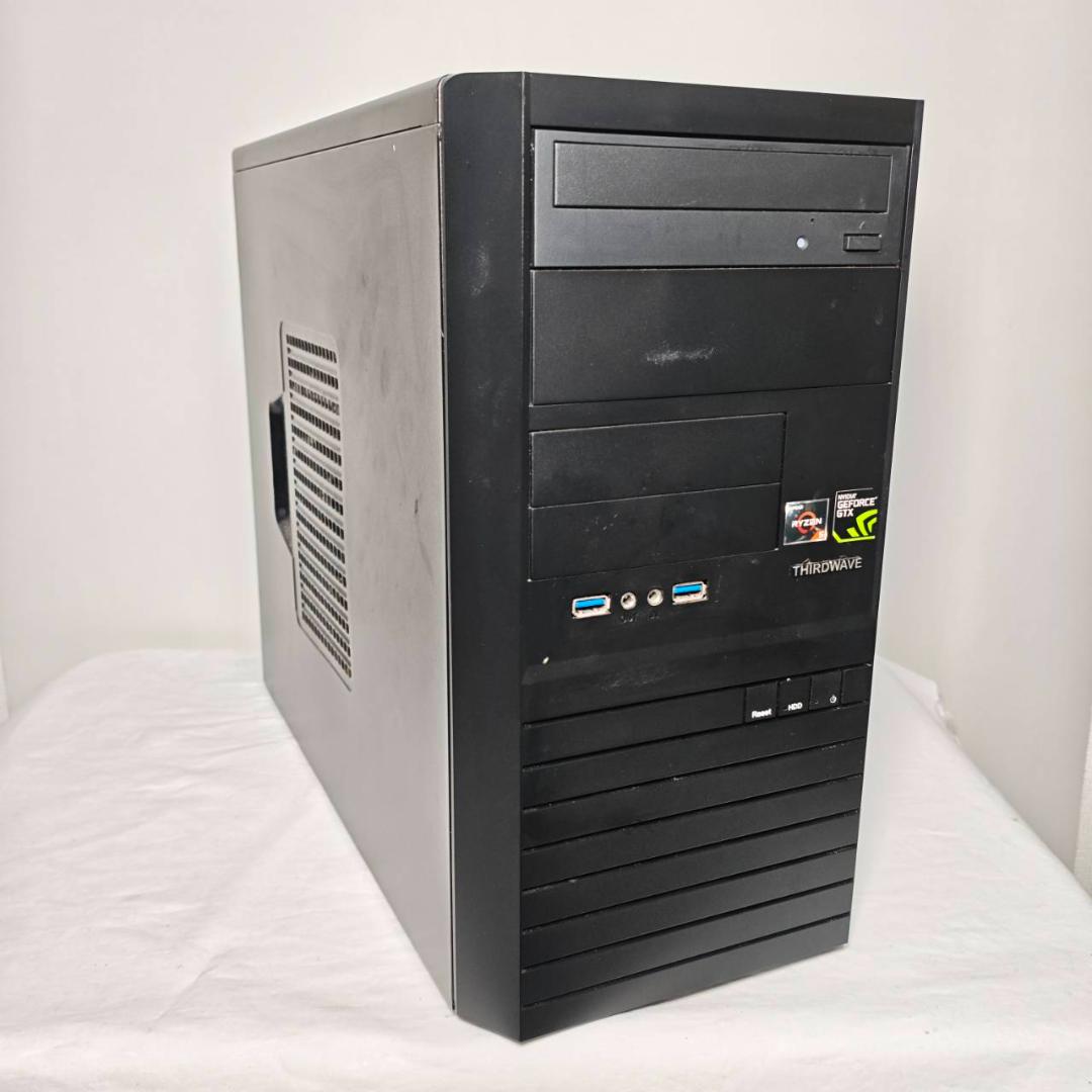 【激安ゲーミングPCフルセット】Ryzen5 GTX1650 MS Office