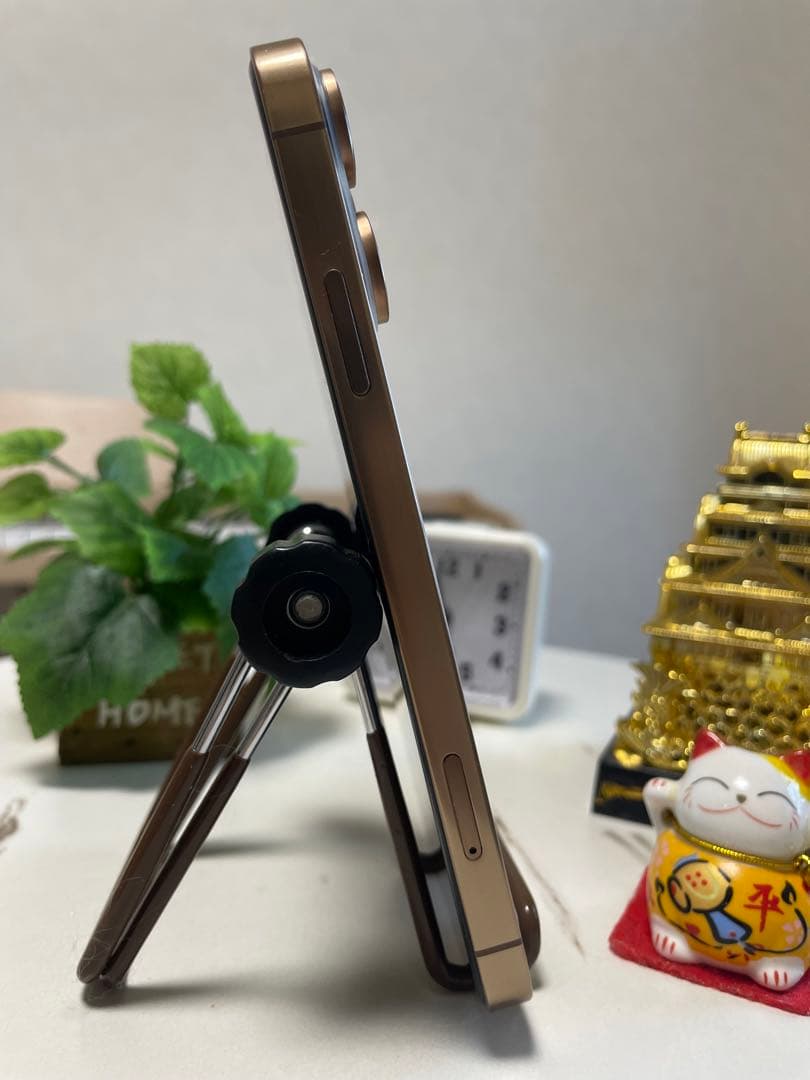 iPhone XR 64GB 16 Pro Max風チタンゴールドカスタム