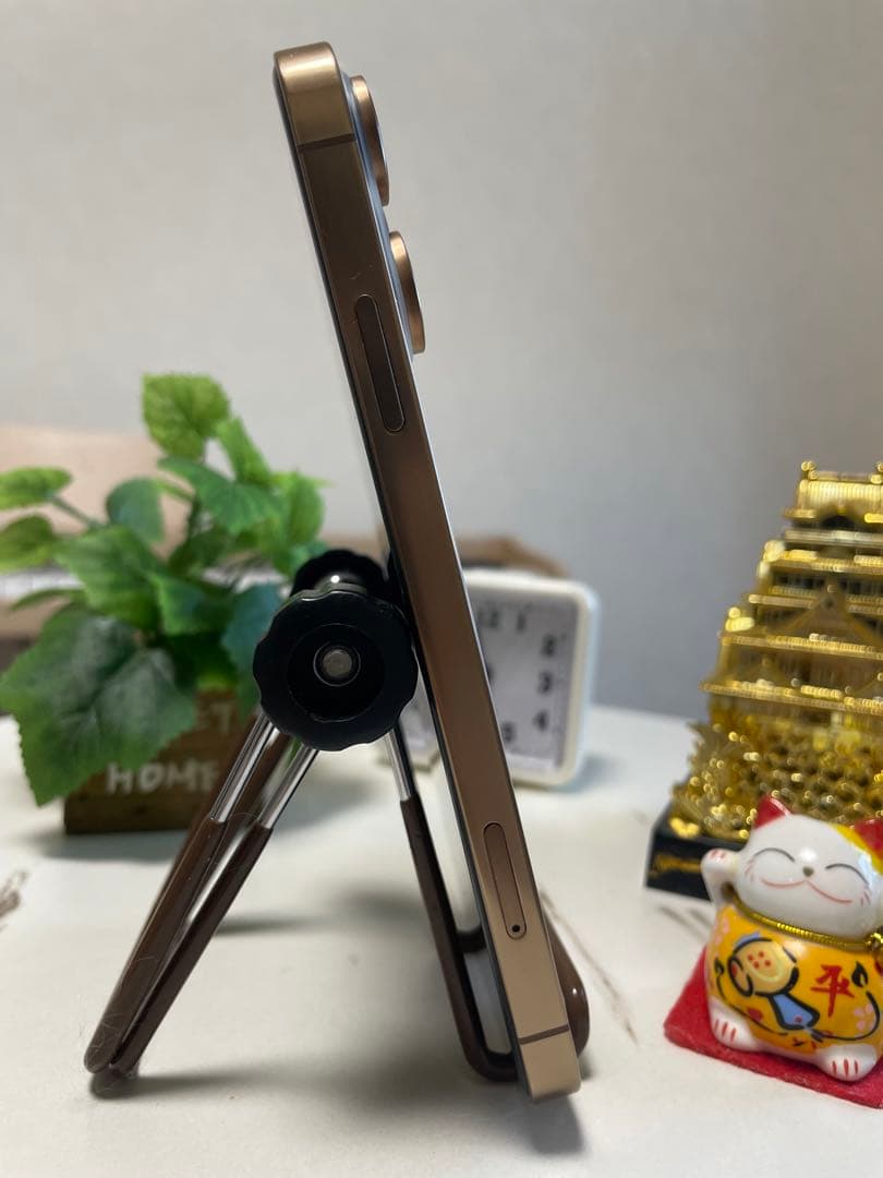 iPhone XR 64GB 16 Pro Max風チタンゴールドカスタム