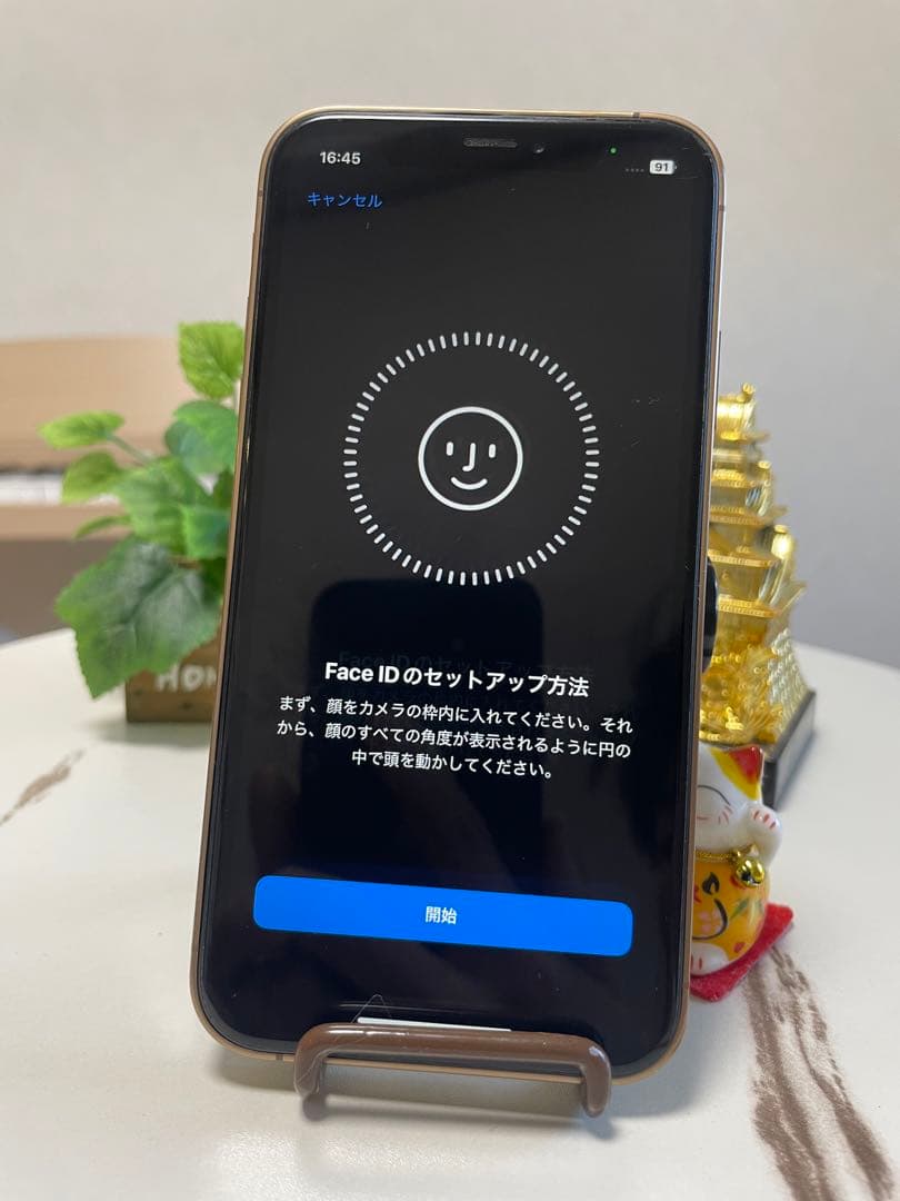 iPhone XR 64GB 16 Pro Max風チタンゴールドカスタム