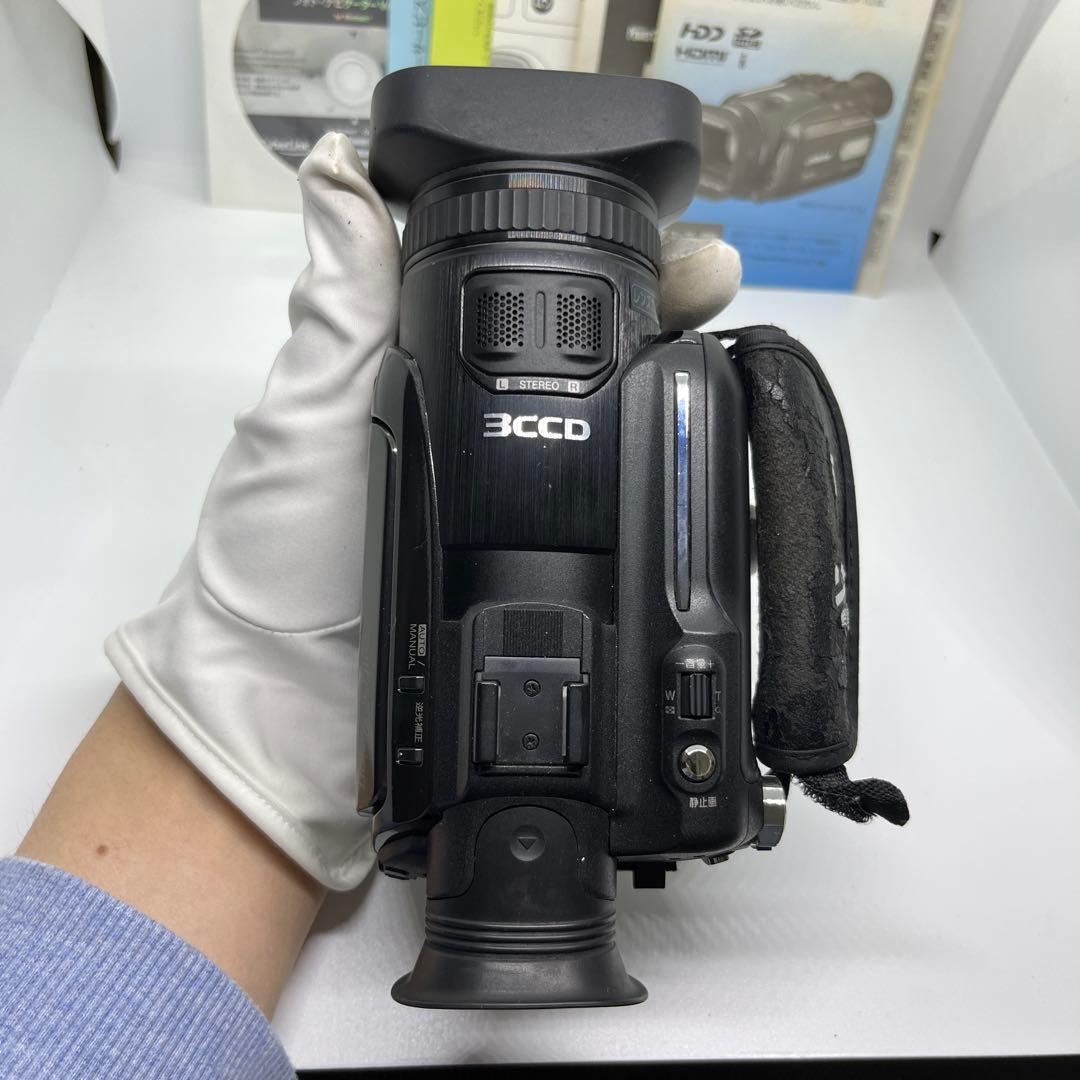 VICTOR GZ-HD7 ビデオカメラ　箱付き　説明書付き　動作確認済