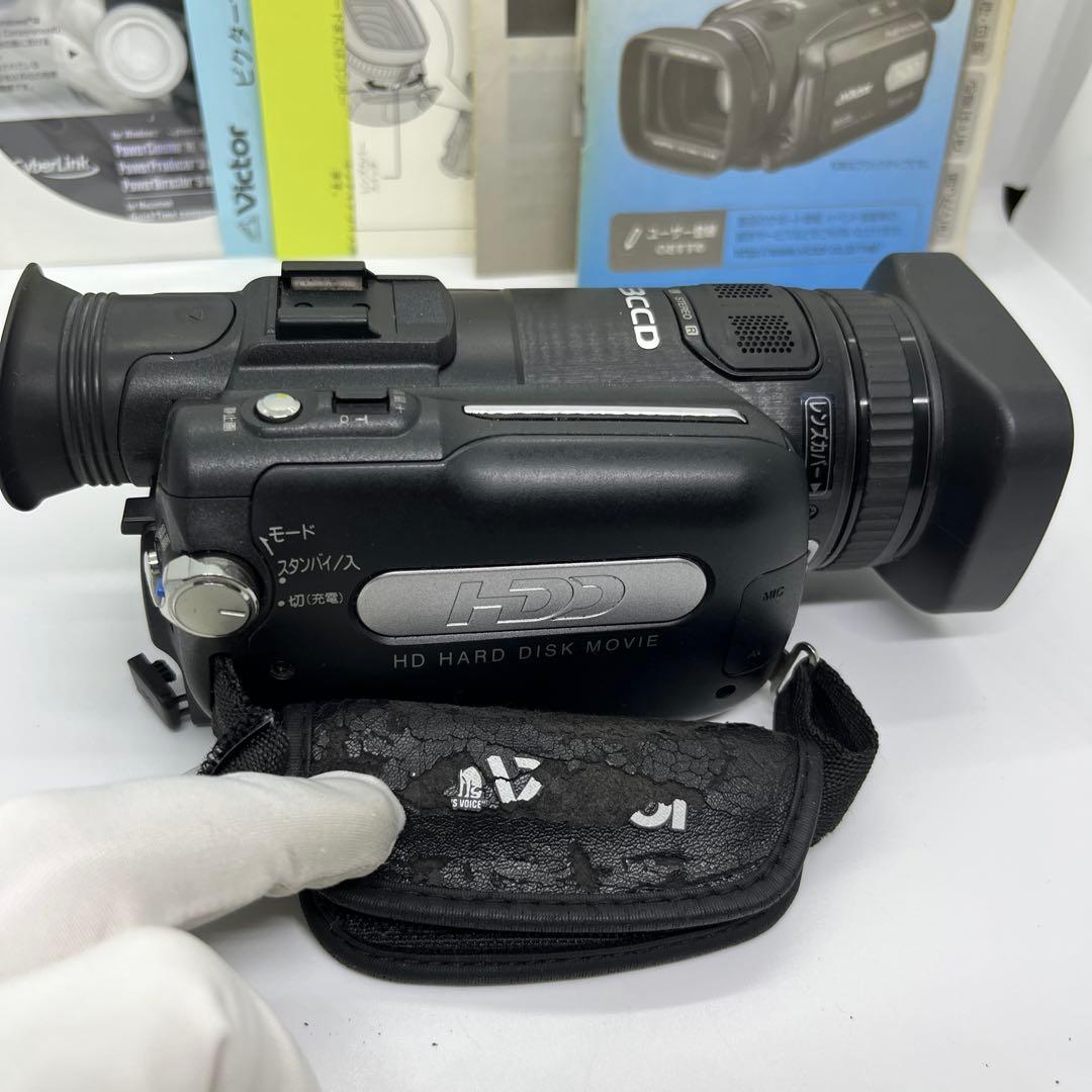 VICTOR GZ-HD7 ビデオカメラ　箱付き　説明書付き　動作確認済