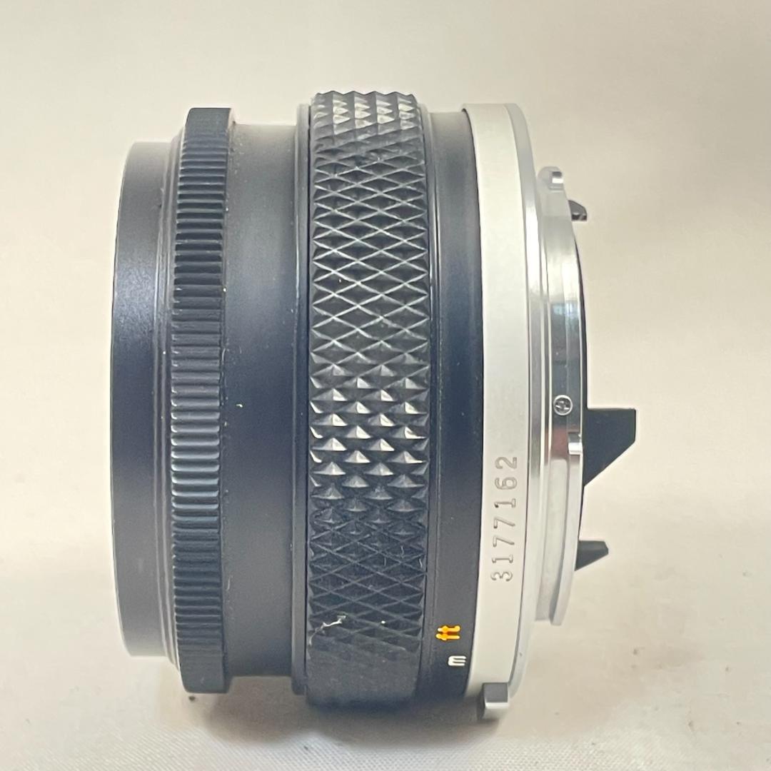美品 OLYMPUS OM-10 マニュアルアダプター付 50mm f1.8