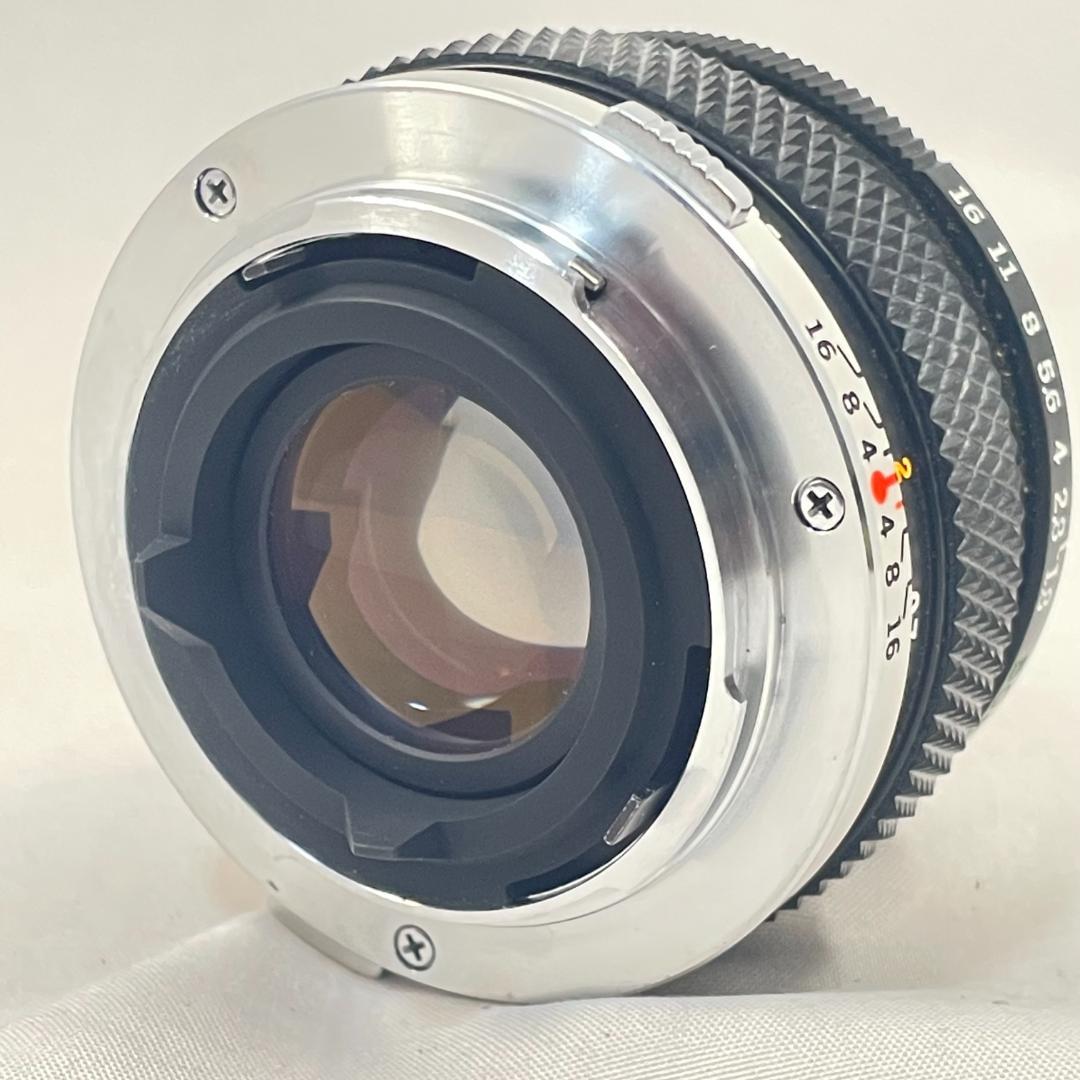 美品 OLYMPUS OM-10 マニュアルアダプター付 50mm f1.8