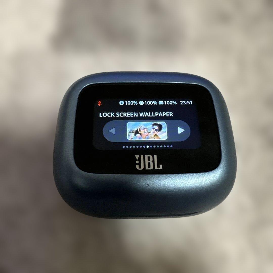 動作確認済み　JBL LIVE BEAM 3 ブルー ワイヤレスイヤホン