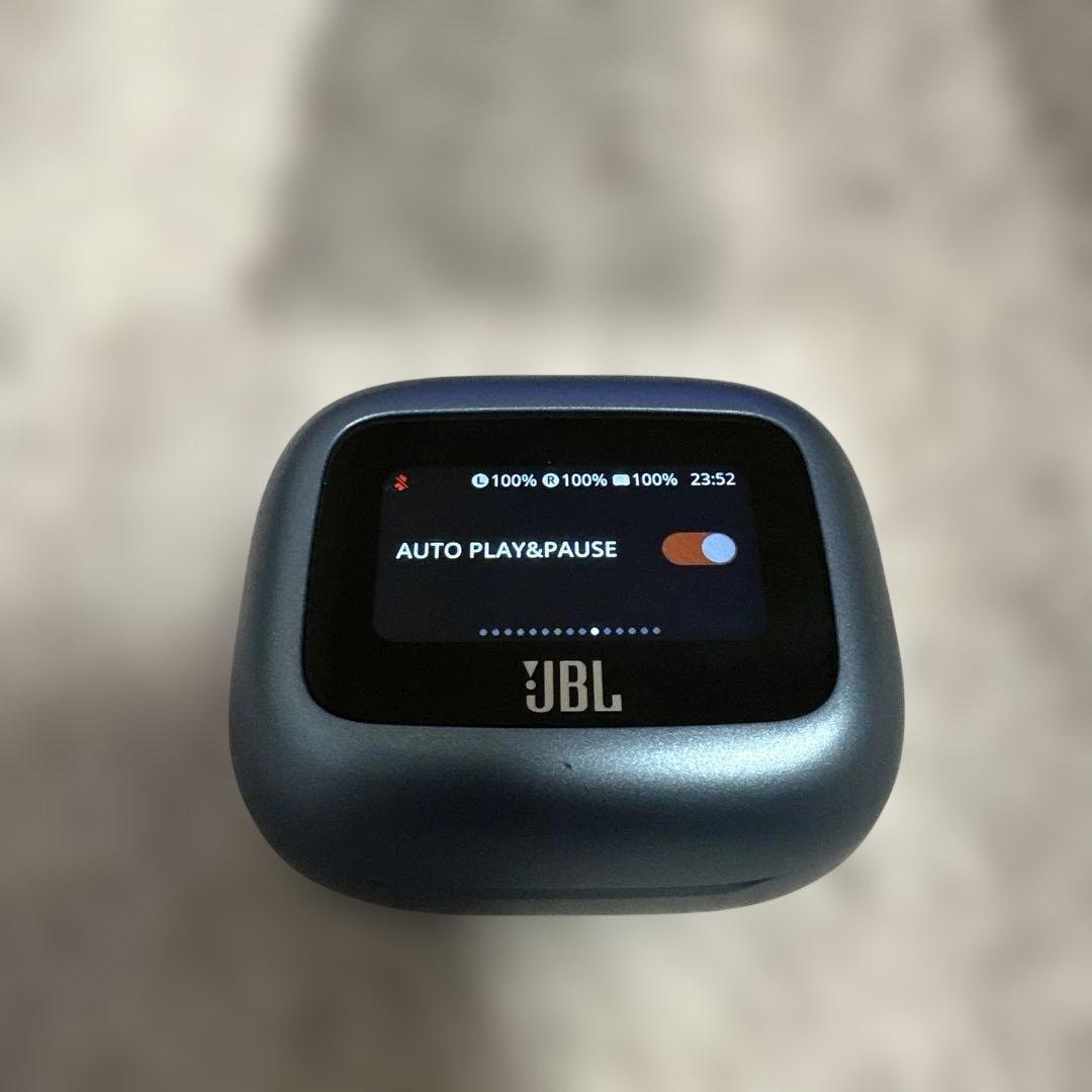 動作確認済み　JBL LIVE BEAM 3 ブルー ワイヤレスイヤホン