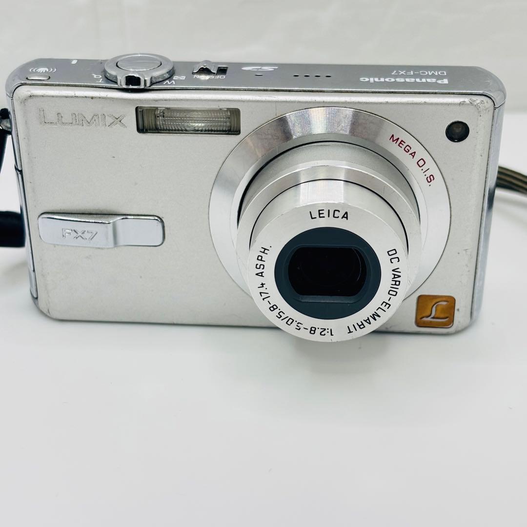 Panasonic DMC-FX7 コンパクトデジタルカメラ シルバー