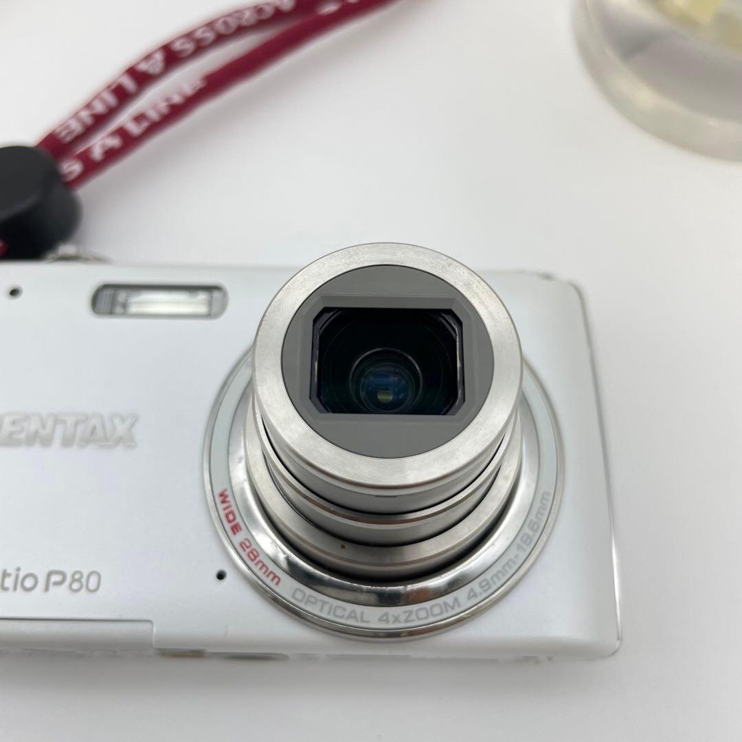 動作確認済✨PENTAX Optio P80✨スマホ転送OK 平成レトロ 可愛い