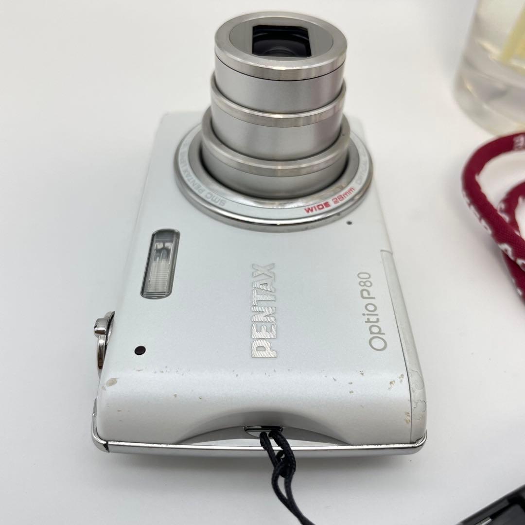 動作確認済✨PENTAX Optio P80✨スマホ転送OK 平成レトロ 可愛い