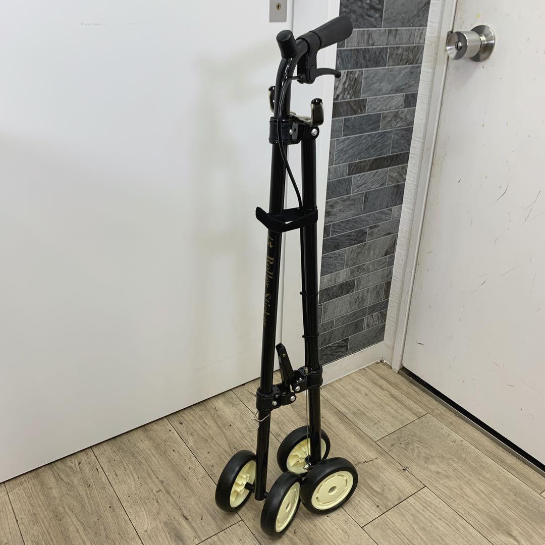 未使用　バイコロ技研　ローラーステッカー　杖　タイヤ付き　歩行器　歩行補助　年配