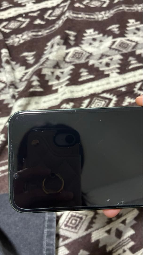 iPhone13 グリーン　本体　箱　充電ケーブル