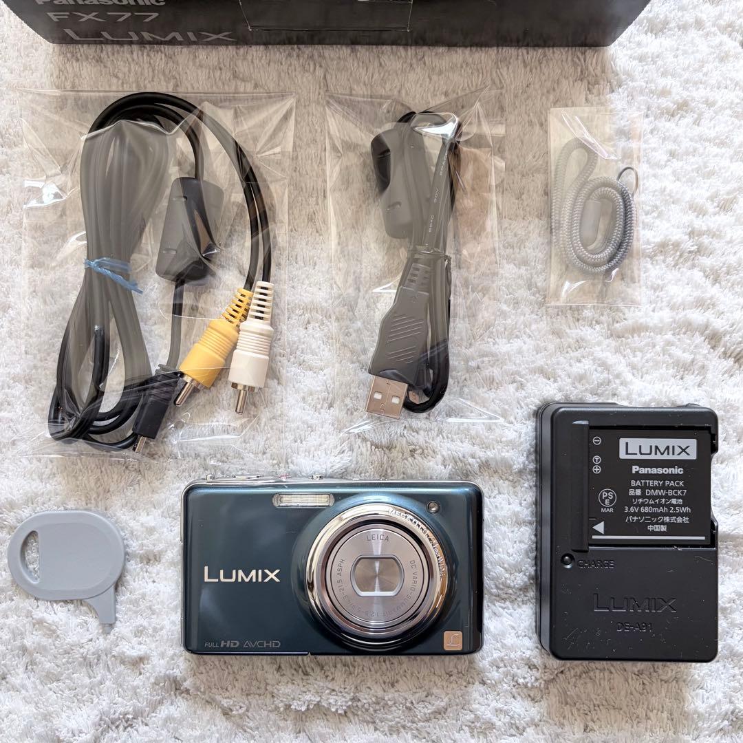 極上品【動作品】Panasonic パナソニック LUMIX DMC-FX77