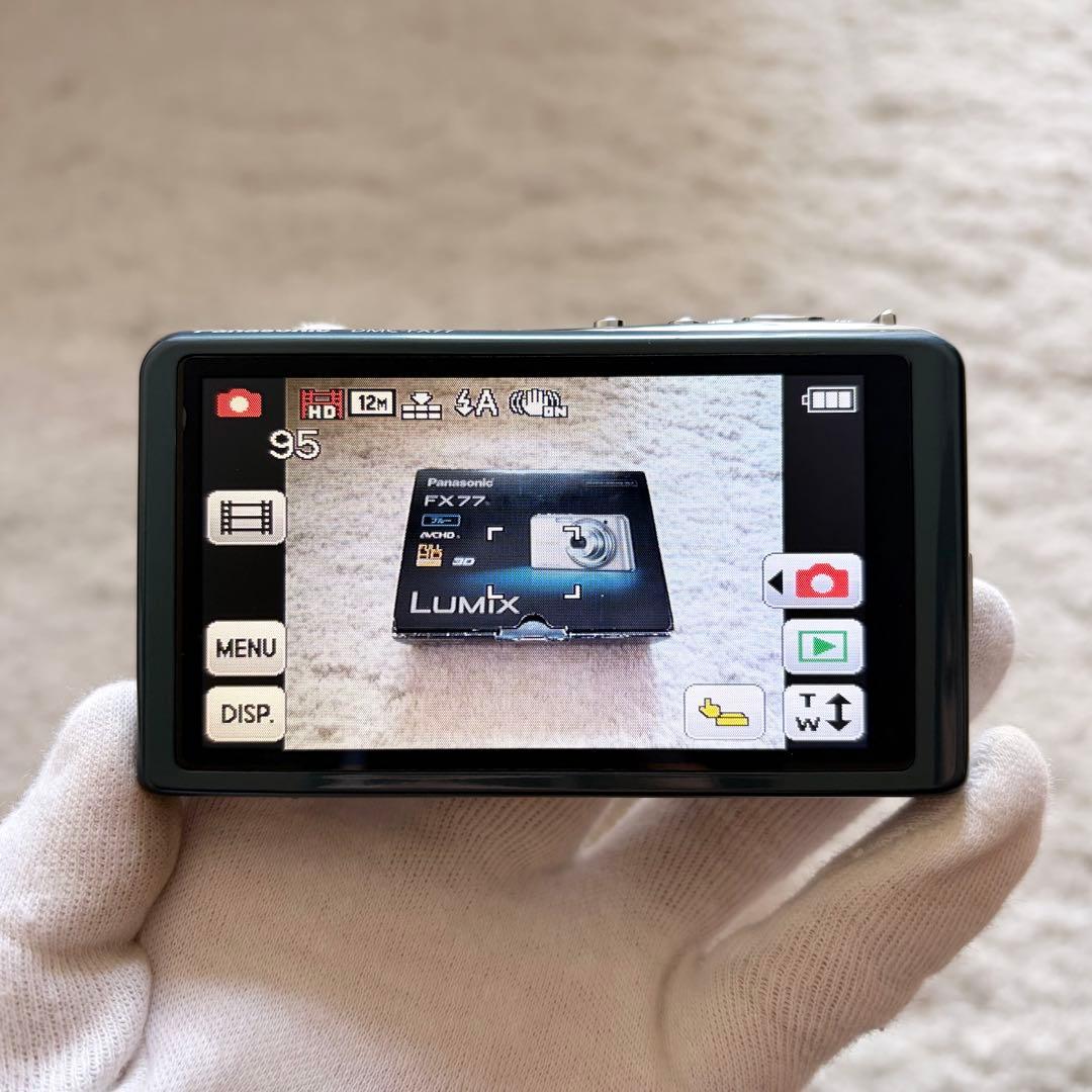 極上品【動作品】Panasonic パナソニック LUMIX DMC-FX77
