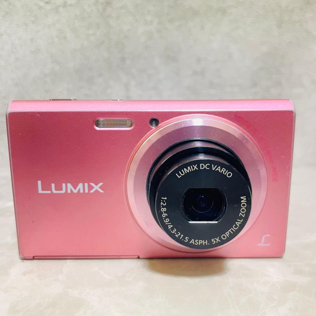 美品 Panasonic LUMIX DMC-FH10 ピンク SDカード付き