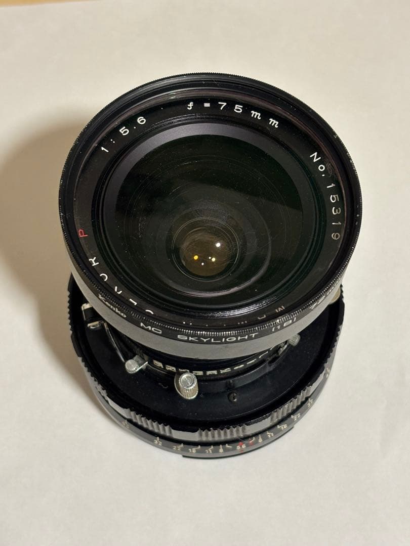マミヤ Mamiya SEKOR P 75mm 中判カメラ用レンズ 【中古】