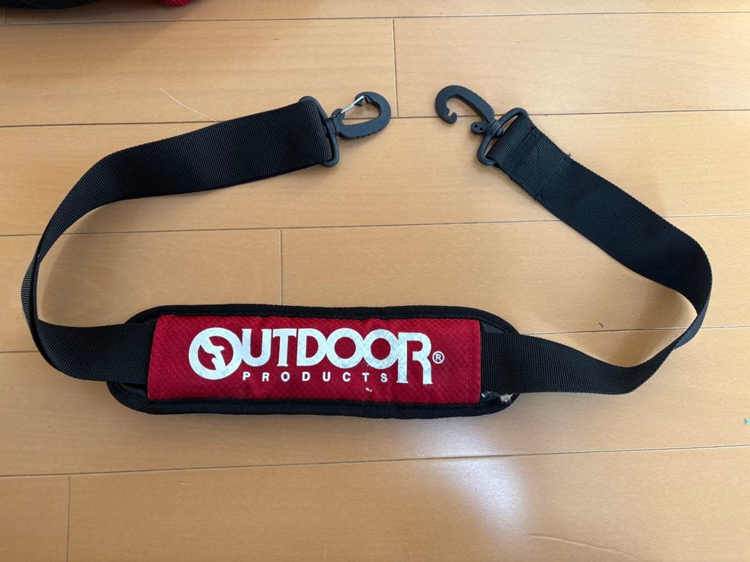 outdoor アウトドア　ボストンバック　旅行カバン　赤　大容量