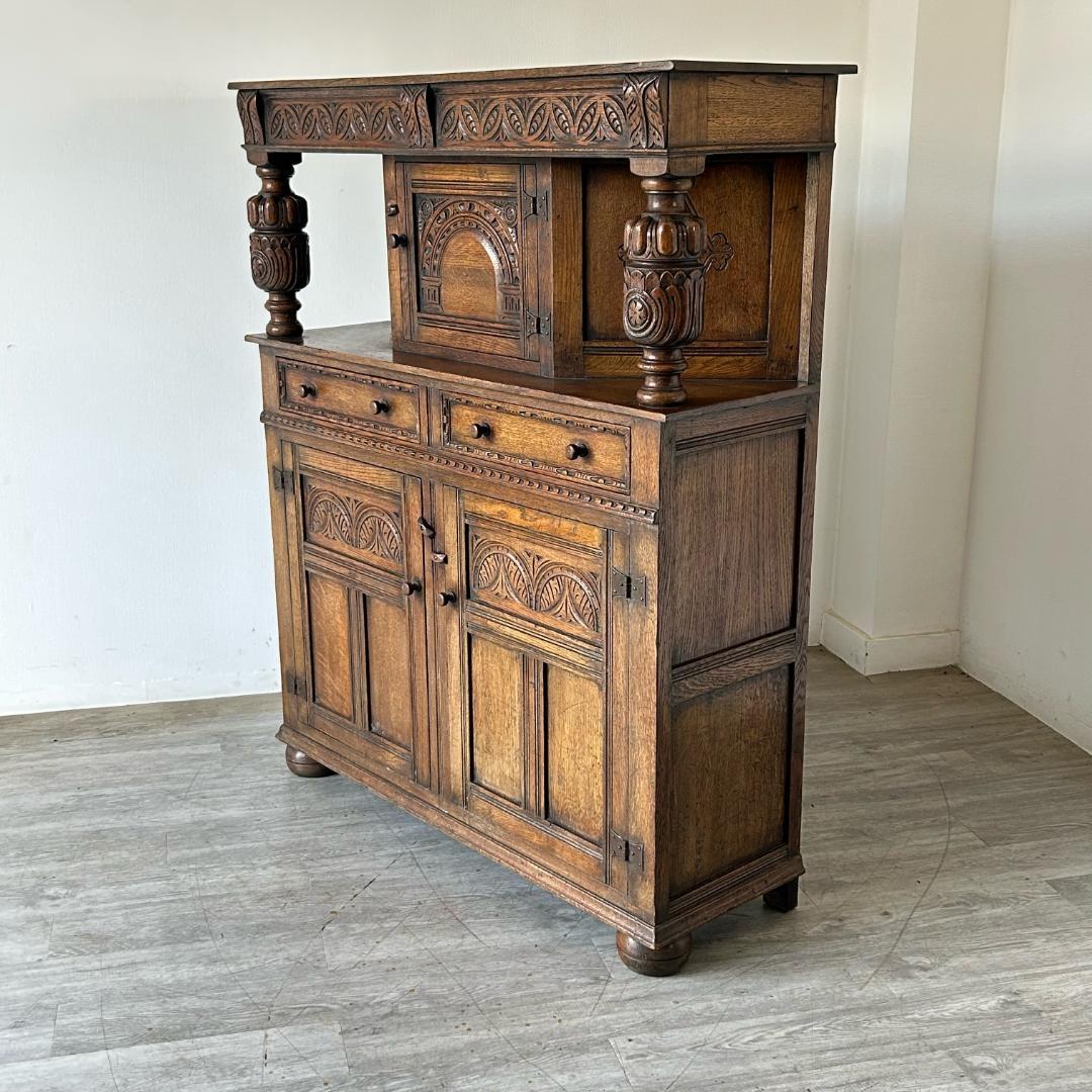 アンティーク 家具 コートカップボード サイドボード 1930年頃 472A