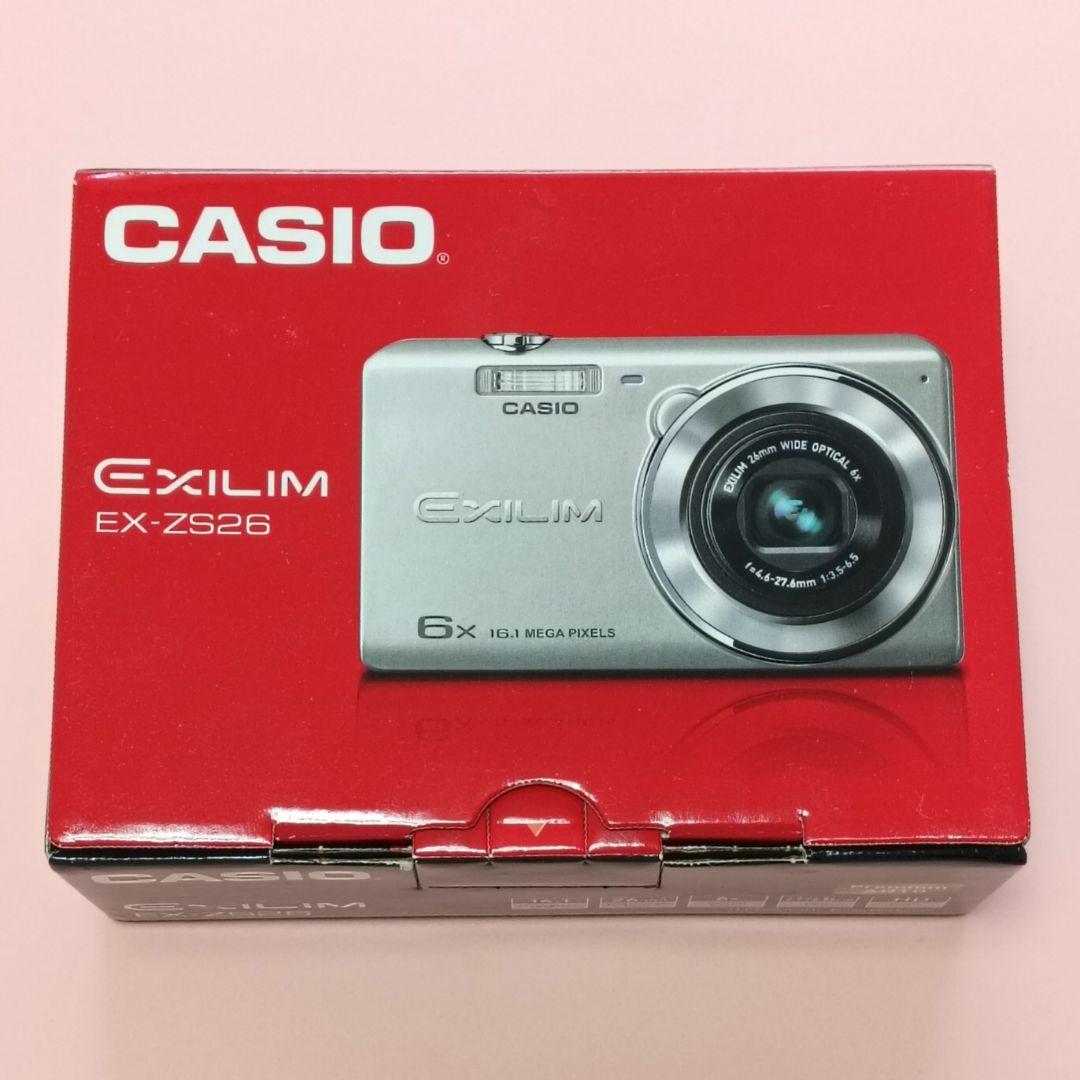 CASIO カシオ エクシリム EX-ZS26 コンパクト デジタルカメラ
