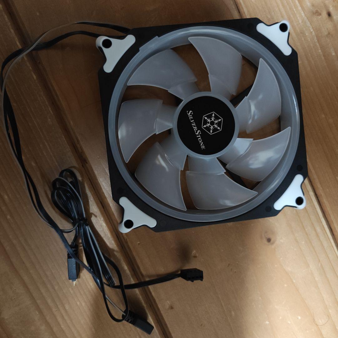 PCケース、光るケースファン7個セット Darkflash DK151自作PC