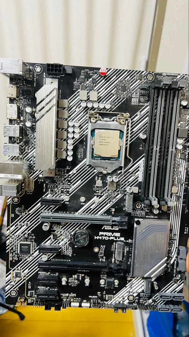 ASUS PRIME H670-PLUS マザーボードCPU i5 10400