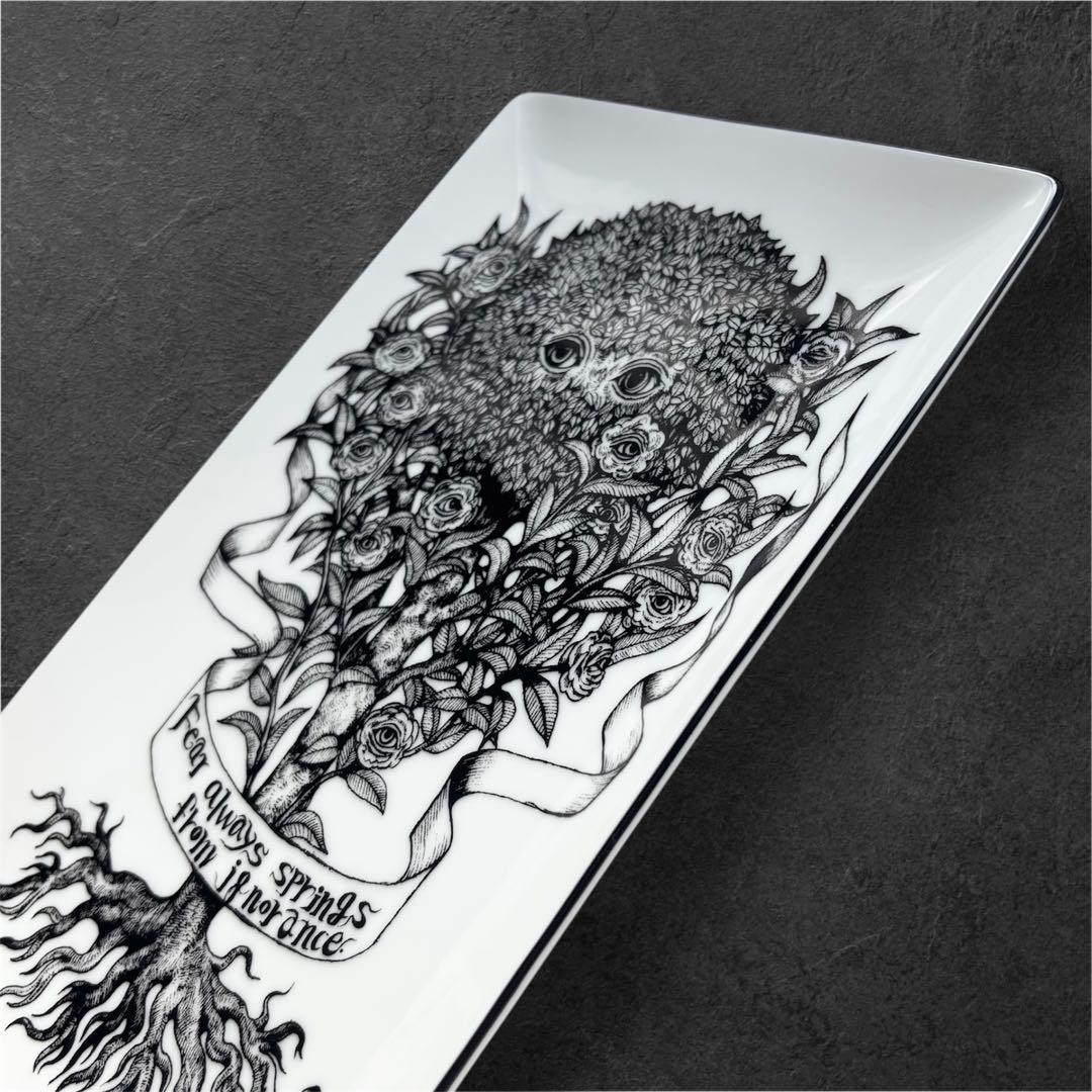 【新品・未使用】ヒグチユウコ展　CIRCUS FINAL END 眼花・角皿