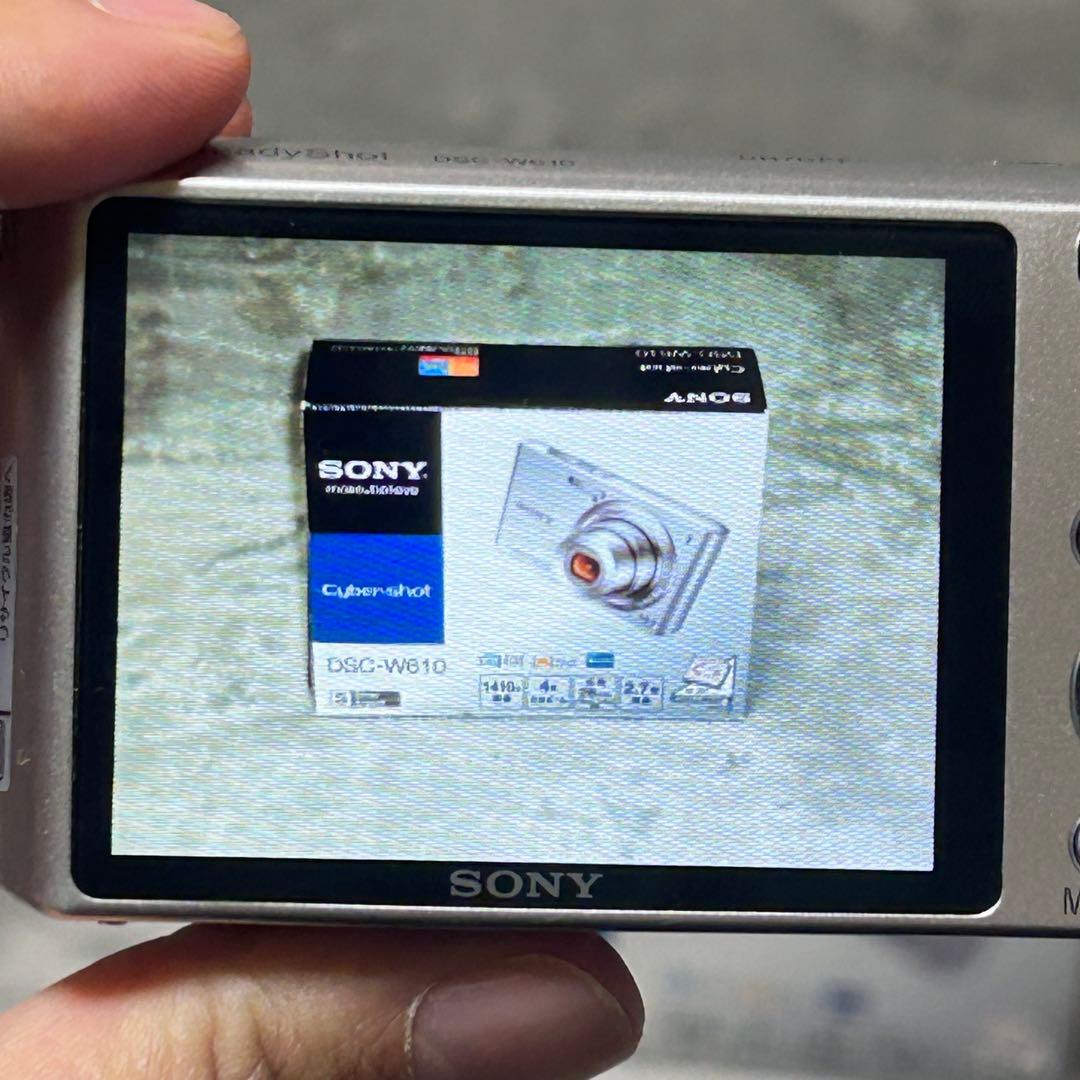 【動作品　付属品完備　美品】SONY DSC-W610 Cyber-shot