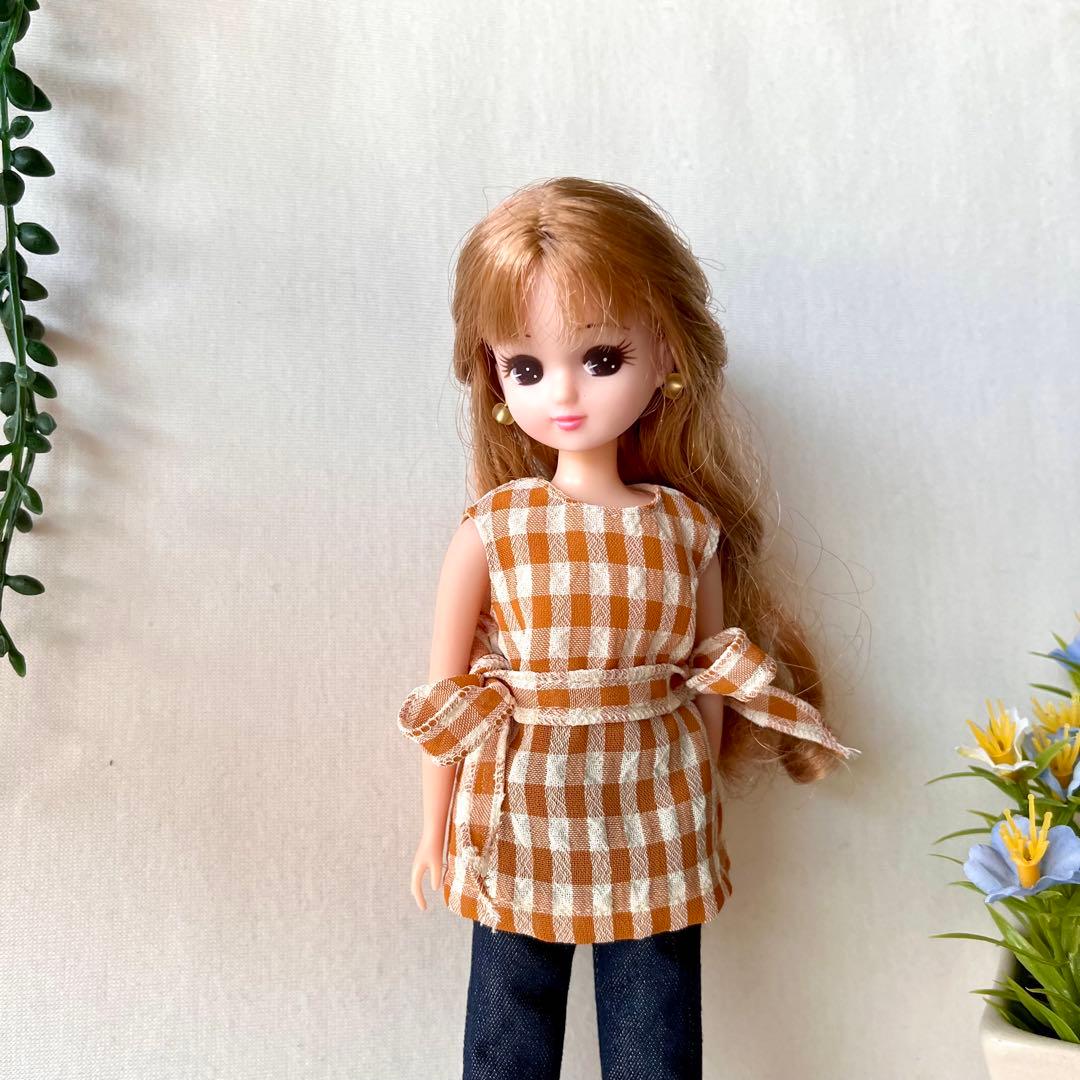 みけねこ　リカちゃんの服　ハンドメイド