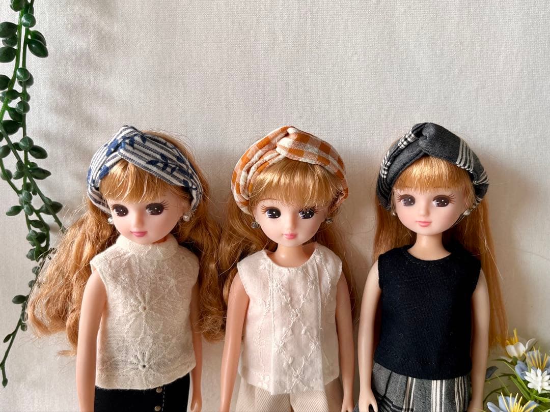 みけねこ　リカちゃんの服　ハンドメイド
