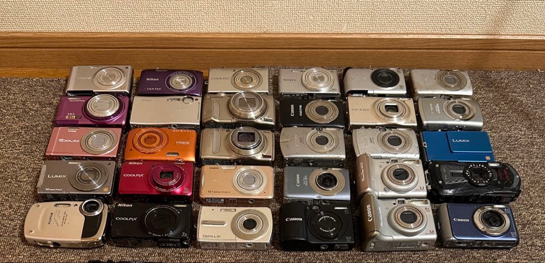 デジタルカメラ　canon panasonic sony nikon ジャンク