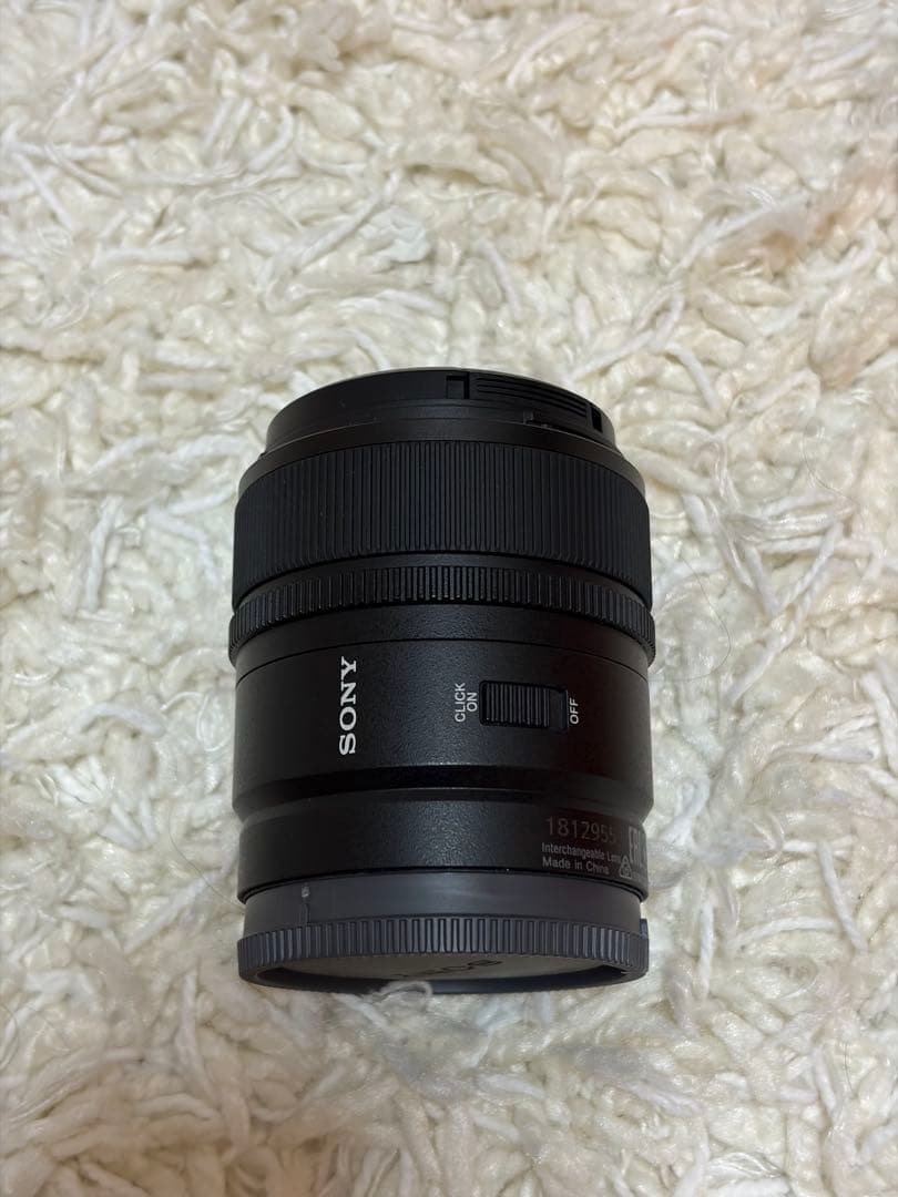 SONY E 15mm F1.4 G レンズ sel15f14g