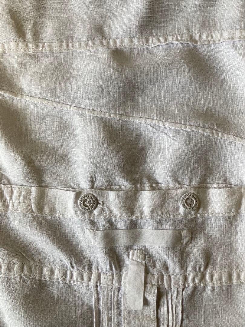 アンティーク サンプラー 手刺繍 アルファベット 手仕事 レース モノグラム 蝶