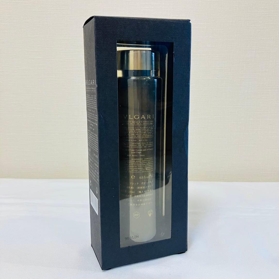 希少　新品　BVLGARI ブルガリ　ブラック　ボディミルク　200ml ②