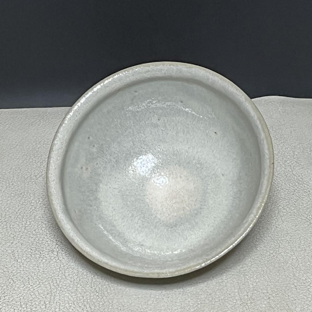 赤膚山 大塩昭山 七宝文 茶碗 共箱 赤膚焼 抹茶碗 茶道具 【k3593】