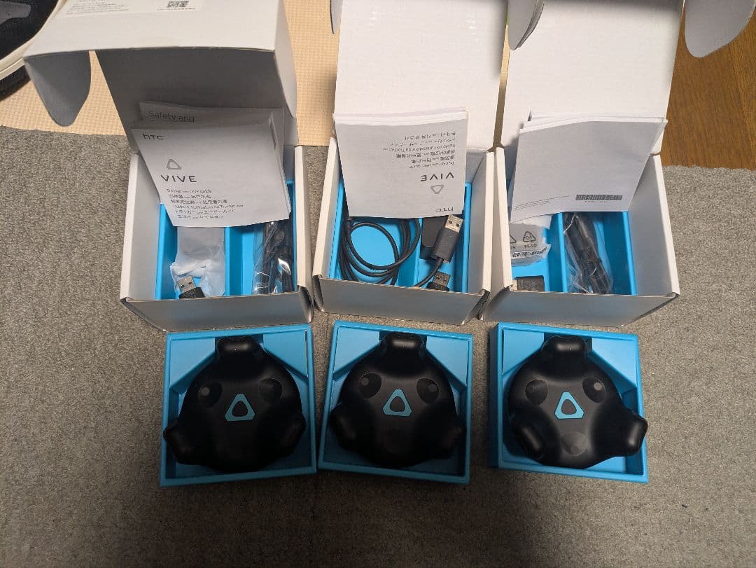 HTC VIVE Tracker（2018） 3個セット