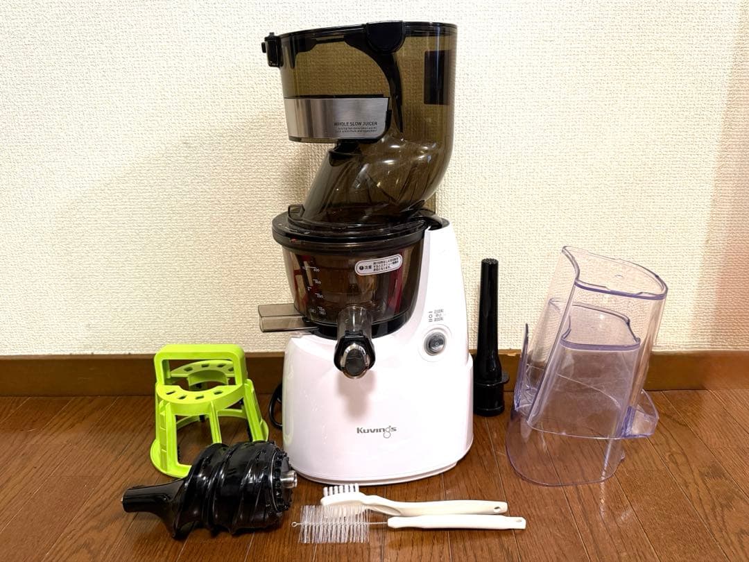 クビンス JSG-622-Wホワイト ホールスロージューサー Kuvings