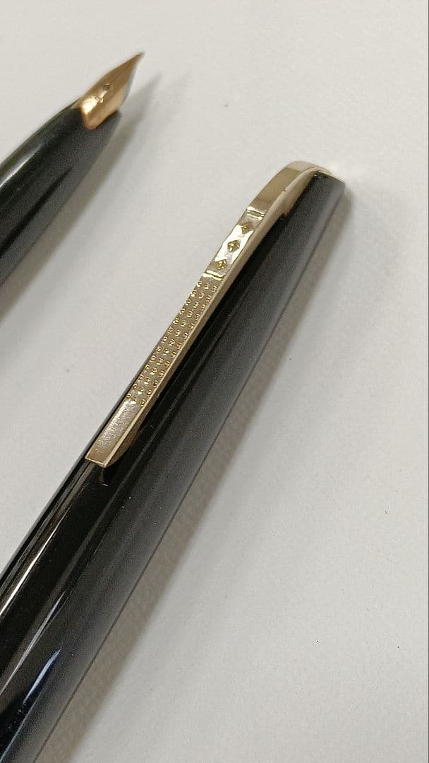 ペン先18K刻印　万年筆　PLUTINUM 細軟
