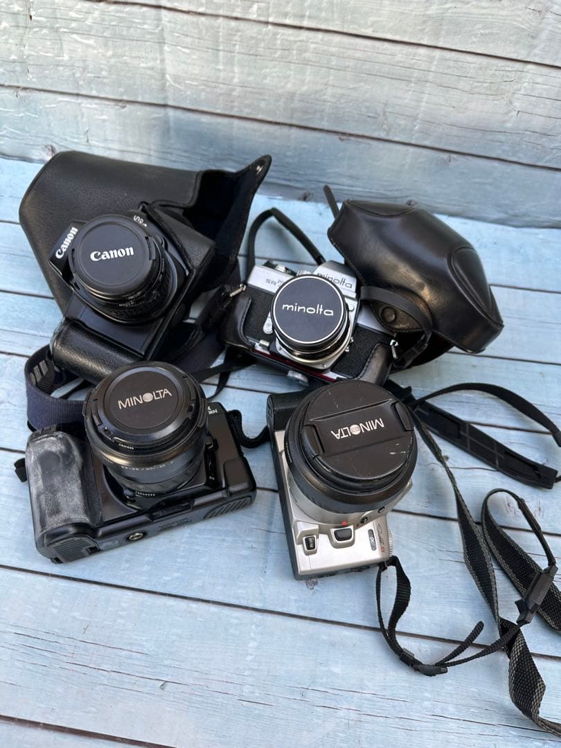 Canon EOS 1000S などまとめて4台ジャンク(H64)
