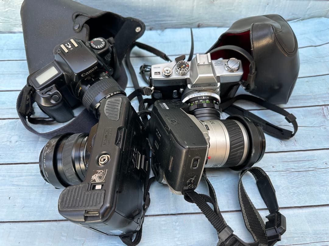 Canon EOS 1000S などまとめて4台ジャンク(H64)